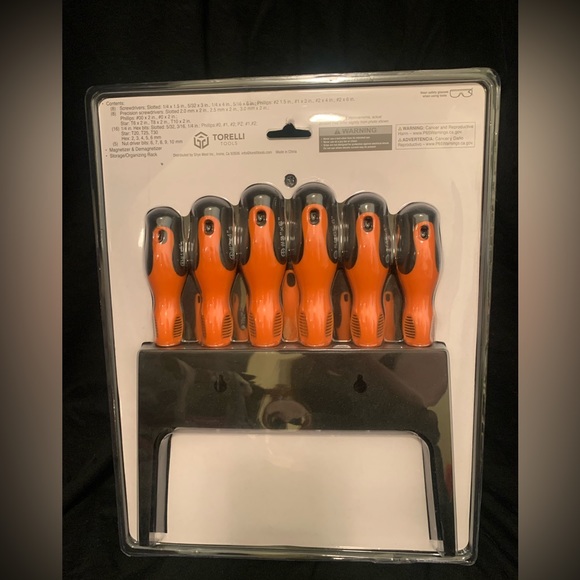 39-Piece Screwdriver set with storage rack - Picture 2 of 2